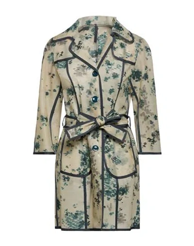 Herno Woman Overcoat & Trench Coat Beige Size 6 Polyurethane In Multi