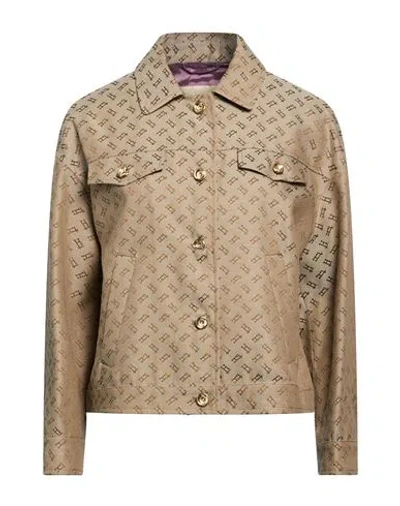 Herno Woman Overcoat & Trench Coat Beige Size 8 Polyester, Cotton In Brown