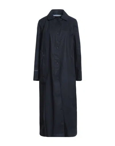 Herno Woman Overcoat & Trench Coat Black Size 6 Cotton, Polyester, Polyurethane