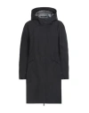 Herno Woman Overcoat & Trench Coat Black Size 6 Polyester In Black