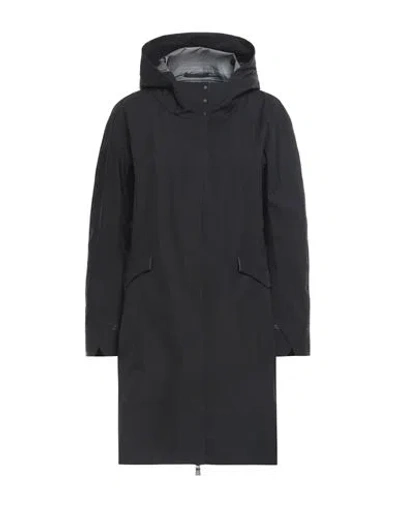 Herno Woman Overcoat & Trench Coat Black Size 6 Polyester
