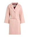 Herno Woman Overcoat & Trench Coat Blush Size 6 Cotton, Elastane In Pink