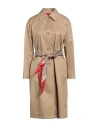 Herno Woman Overcoat & Trench Coat Camel Size 8 Cotton, Acetate, Polyester In Beige