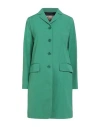 Herno Woman Overcoat & Trench Coat Green Size 12 Polyester, Cotton In Green