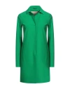 Herno Stretch Techno Jersey Trench Coat In Green
