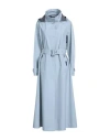 Herno Woman Overcoat & Trench Coat Grey Size 8 Polyester, Ptfe - Polytetrafluoroethylene