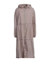 Herno Woman Overcoat & Trench Coat Light Brown Size 6 Polyamide, Polyurethane Resin, Polyurethane In Beige
