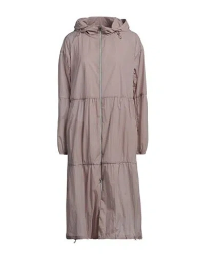 Herno Woman Overcoat & Trench Coat Light Brown Size 6 Polyamide, Polyurethane Resin, Polyurethane In Beige