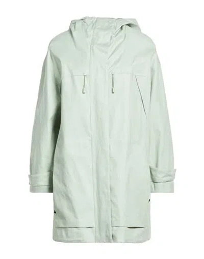 Herno Woman Overcoat & Trench Coat Light Green Size 6 Linen
