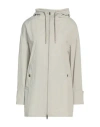 Herno Woman Overcoat & Trench Coat Light Grey Size 2 Polyester In Grey
