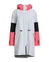 Herno Woman Overcoat & Trench Coat Light Grey Size 6 Polyester In Gray