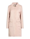 Herno Woman Overcoat & Trench Coat Light Pink Size 14 Cotton, Polyamide In Pink