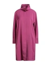 Herno Woman Overcoat & Trench Coat Mauve Size 12 Polyester, Cotton In Pink