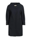 Herno Woman Overcoat & Trench Coat Midnight Blue Size 14 Cotton