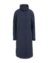 Herno Woman Overcoat & Trench Coat Midnight Blue Size 14 Polyester, Cotton In Blue