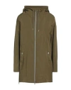 Herno Woman Overcoat & Trench Coat Military Green Size 2 Polyester