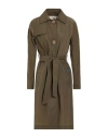 Herno Woman Overcoat & Trench Coat Military Green Size 6 Polyamide In Green