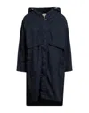 Herno Overcoats In Navy Blue
