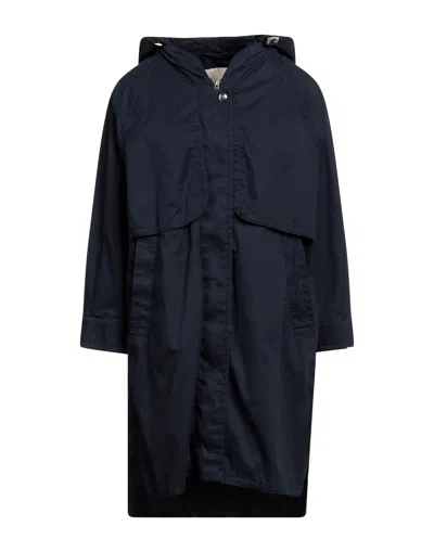 Herno Overcoats In Navy Blue