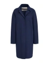 Herno Woman Overcoat & Trench Coat Navy Size 8 Polyamide, Elastane In Blue