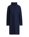 Herno Woman Overcoat & Trench Coat Navy Size 8 Polyamide, Elastane In Blue
