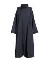 Herno Woman Overcoat & Trench Coat Navy Size 8 Polyester, Ptfe - Polytetrafluoroethylene In Navy