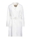 Herno Woman Overcoat & Trench Coat Off White Size 12 Polyester, Cotton In Off White