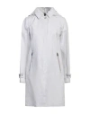 Herno Woman Overcoat & Trench Coat Off White Size 8 Linen, Polyurethane In Off White