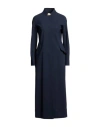 Herno Woman Overcoat & Trench Coat Midnight Blue Size 16 Polyamide, Elastane