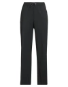 Herno Woman Pants Black Size 14 Polyester, Virgin Wool, Elastane In Black