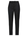Herno Woman Pants Black Size 4 Virgin Wool, Polyester, Elastane