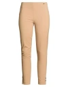 Herno Woman Pants Camel Size 6 Polyester, Virgin Wool, Elastane In Brown