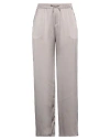 Herno Shiny High-waist Palazzo Pants In Grey