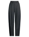 Herno Woman Pants Grey Size 4 Wool, Viscose, Polyester, Elastane In Grey