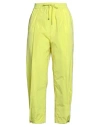 Herno Woman Pants Lime Green Size 6 Polyester In Green