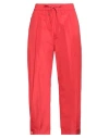 Herno Woman Pants Red Size 6 Polyester