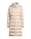 Herno Woman Puffer Beige Size 10 Polyester, Wool