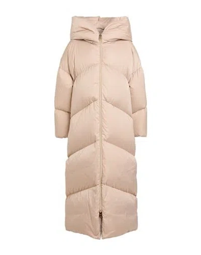 Herno Woman Puffer Beige Size 12 Polyester