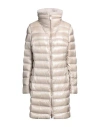 Herno Woman Puffer Beige Size 12 Polyamide, Wool