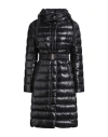 Herno Woman Puffer Black Size 6 Polyamide