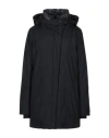 Herno Woman Puffer Black Size 6 Polyester, Ptfe - Polytetrafluoroethylene In Black