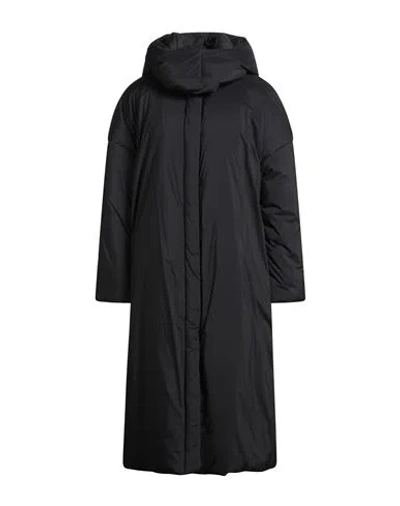 Herno Woman Puffer Black Size 8 Polyamide