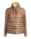 Herno Reversible Down Puffer Jacket In Beige