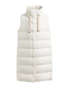 Herno Woman Puffer Cream Size 6 Silk, Cashmere, Polyester
