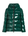 Herno Woman Puffer Dark Green Size 6 Polyamide