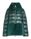 Herno Woman Puffer Dark Green Size 8 Polyamide, Polyester