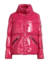 Herno Woman Puffer Fuchsia Size 10 Polyamide, Polyurethane, Cotton, Silicone In Pink
