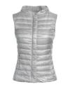 Herno Woman Puffer Grey Size 2 Polyamide