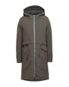 Herno Woman Puffer Lead Size 2 Polyamide, Polyurethane In Grey