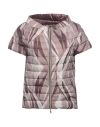 Herno Woman Down Jacket Light Purple Size 10 Polyamide
